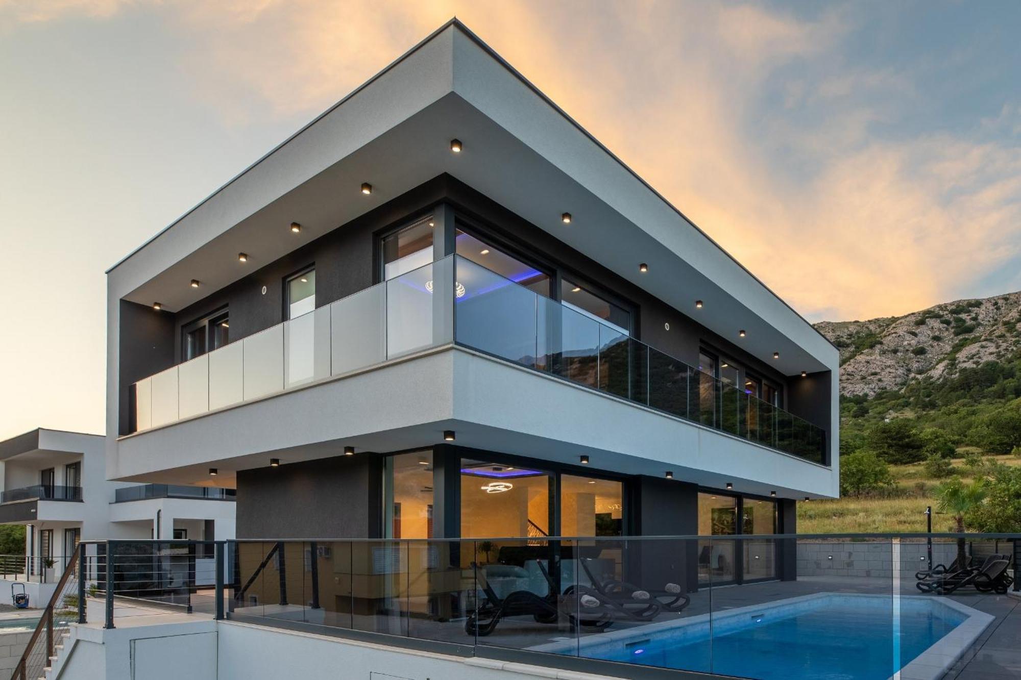 Villa Bellezza Draga Bašćanska Buitenkant foto