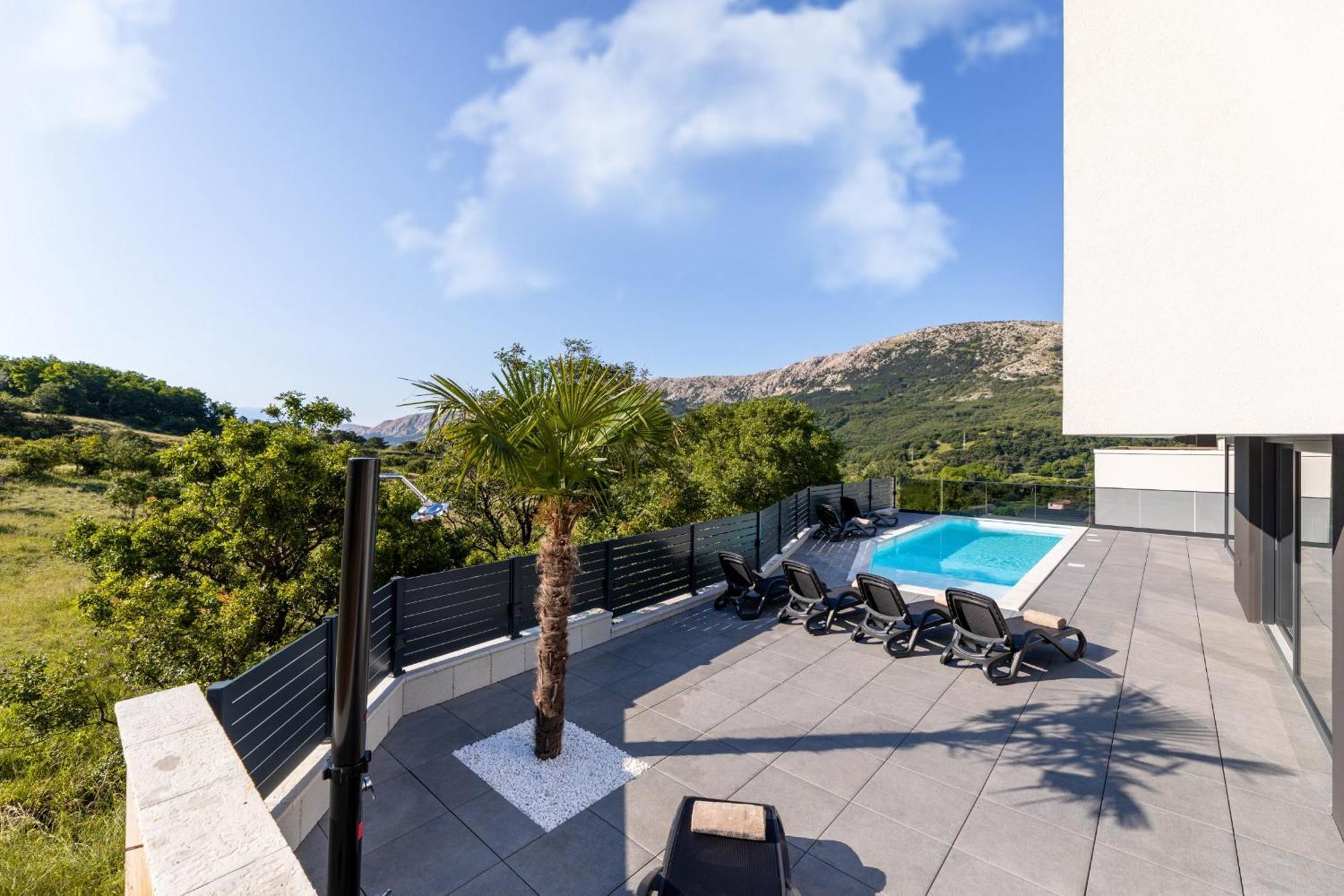 Villa Bellezza Draga Bašćanska Buitenkant foto