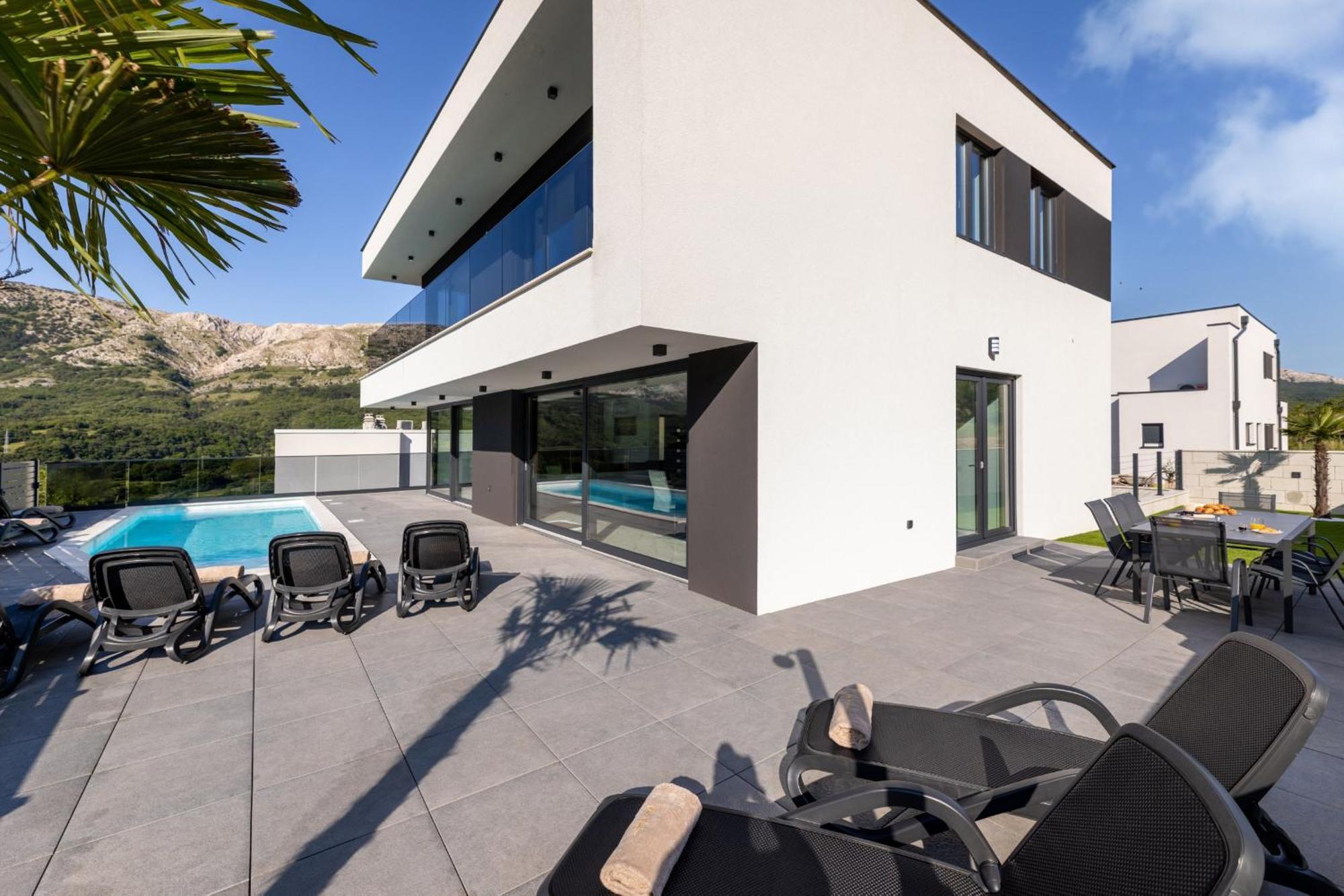 Villa Bellezza Draga Bašćanska Buitenkant foto
