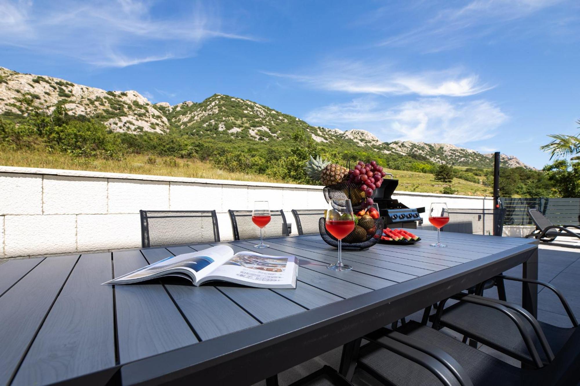 Villa Bellezza Draga Bašćanska Buitenkant foto