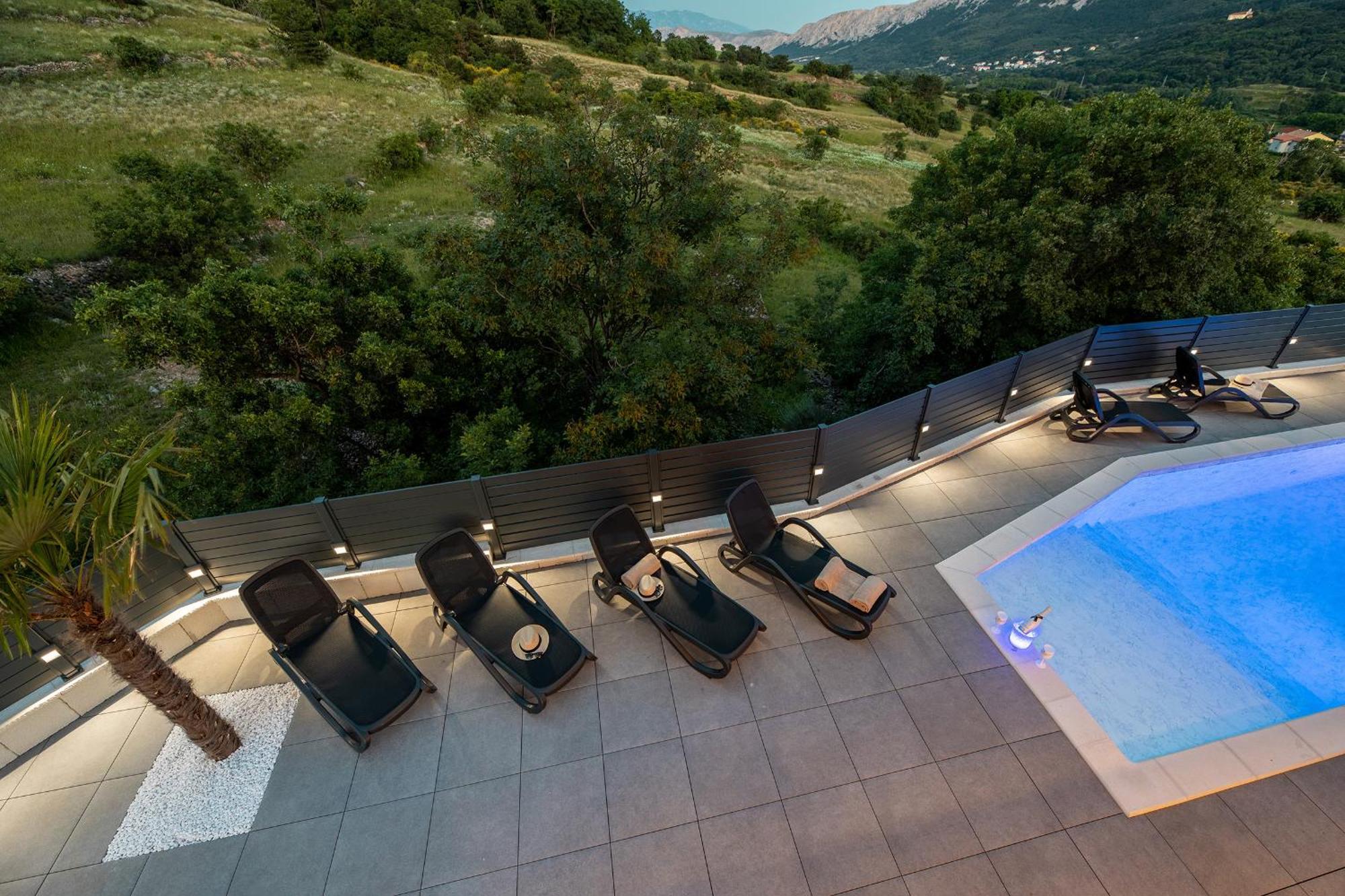 Villa Bellezza Draga Bašćanska Buitenkant foto