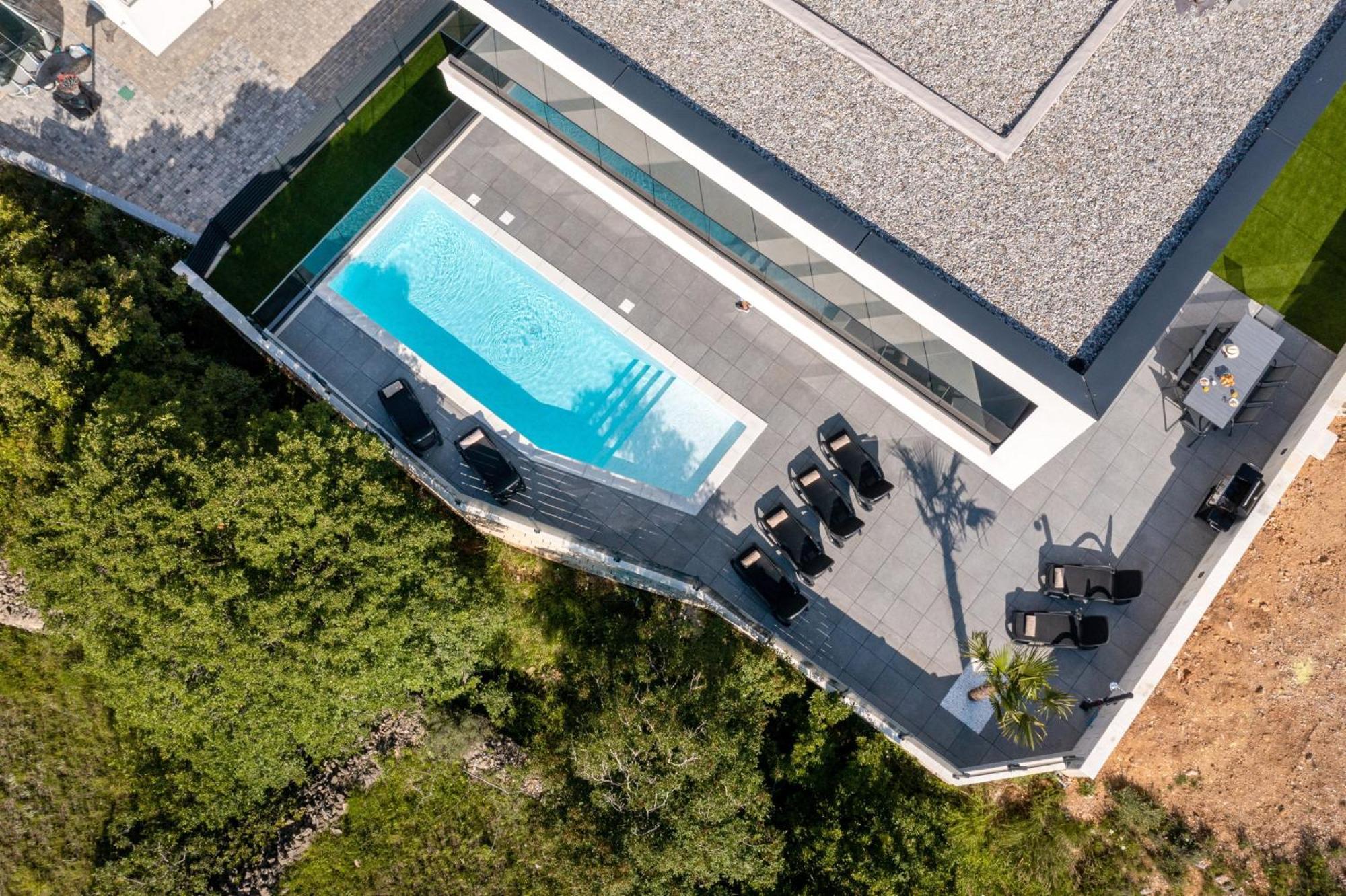 Villa Bellezza Draga Bašćanska Buitenkant foto